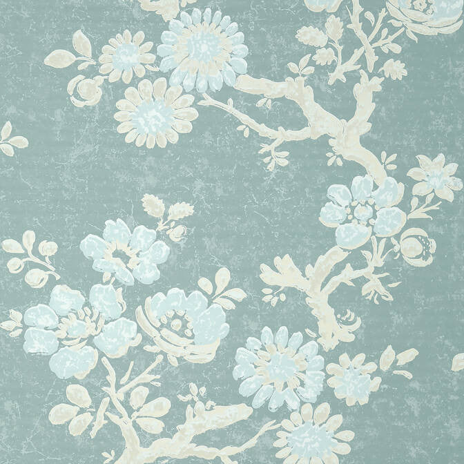 Claudette Robin's Egg T10815 by Thibaut Wallpaper Thibaut Wallpaper Claudette Robin's Egg T10815Wallpaper Heritage Wallpaper UNITED STATES </p><p>Repeat: V: 36 27 - Fabric Carolina -