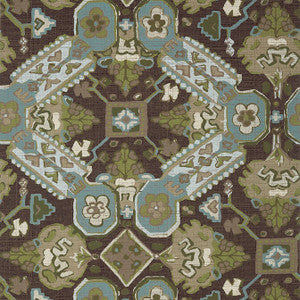 Persian Carpet Brown T10826 by Thibaut Designer Wallpaper
