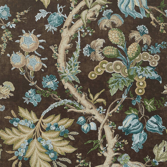 Chatelain Brown T10843 by Thibaut Wallpaper Thibaut Wallpaper Chatelain Brown T10843Wallpaper Heritage Wallpaper UNITED STATES </p><p>Repeat: V: 27 27 - Fabric Carolina -