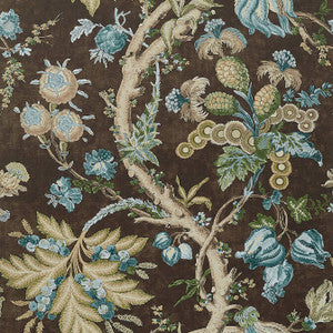 Chatelain Brown T10843 by Thibaut Designer Wallpaper