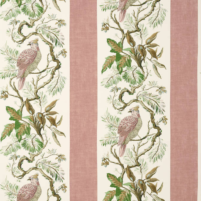 Williamson Blush T10859 by Thibaut Wallpaper Thibaut Wallpaper Williamson Blush T10859Wallpaper Heritage Wallpaper UNITED STATES </p><p>Repeat: V: 18 27 - Fabric Carolina -