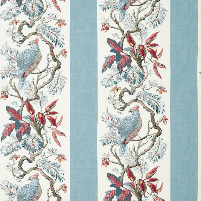 Williamson Spa Blue T10863 by Thibaut Wallpaper Thibaut Wallpaper Williamson Spa Blue T10863Wallpaper Heritage Wallpaper UNITED STATES </p><p>Repeat: V: 18 27 - Fabric Carolina -