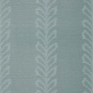 Evia Mineral and White T10904 by Thibaut Designer Wallpaper