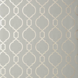 Nisido Bead Charcoal T11021 by Thibaut Designer Wallpaper