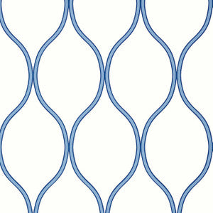 Camber Blue T11044 by Thibaut Designer Wallpaper