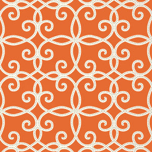 Kendall Persimmon T11068 by Thibaut Designer Wallpaper