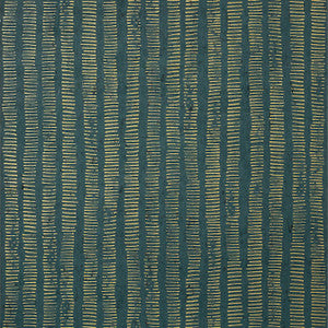 Cork Forest Peacock Blue T12817 by Thibaut Designer Wallpaper