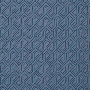 Tortona Navy T12844 by Thibaut Designer Wallpaper