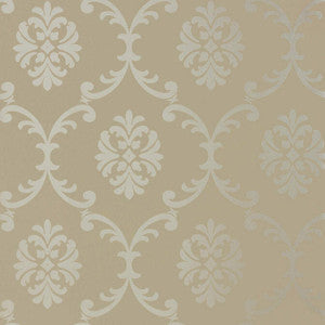 Bastille Pearl Linen T13036 by Thibaut Designer Wallpaper