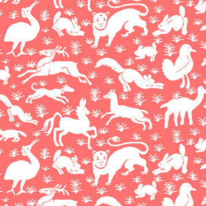 Nairobi Pink T13069 by Thibaut Designer Wallpaper