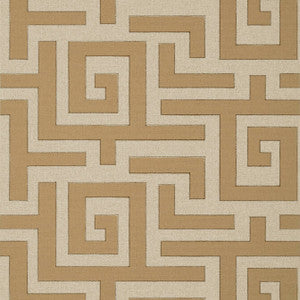 Tulum Wheat T13224 by Thibaut Designer Wallpaper