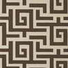 Tulum Brown T13226 by Thibaut Designer Wallpaper