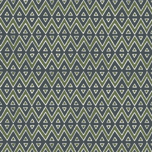 Tiburon Green and Bluestone T13235 by Thibaut Designer Wallpaper