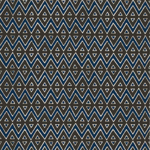 Tiburon Brown and Navy T13236 by Thibaut Designer Wallpaper