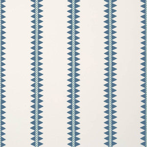 Reno Stripe Teal T13243 by Thibaut Designer Wallpaper