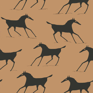 Marlborough Downs Clay T13266 by Thibaut Designer Wallpaper