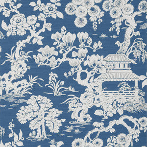 Japanese Garden Wedgewood T13306 by Thibaut Designer Wallpaper