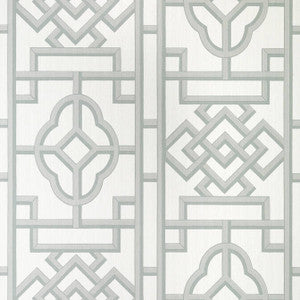 Gateway Grey T13310 by Thibaut Designer Wallpaper