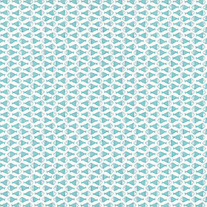 Pisces Turquoise T13326 by Thibaut Designer Wallpaper