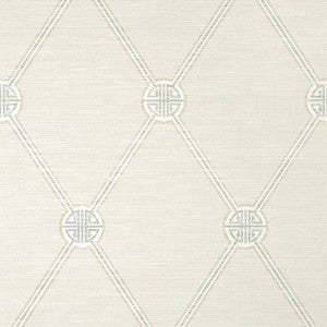 Turnberry Trellis Neutral T13349 by Thibaut Designer Wallpaper