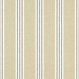 Canvas Stripe Black T13358 by Thibaut Designer Wallpaper