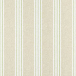 Canvas Stripe Green T13361 by Thibaut Designer Wallpaper