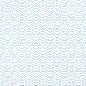 Maris Spa Blue T13375 by Thibaut Designer Wallpaper