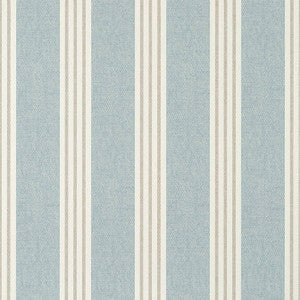 Canvas Stripe Mineral T13392 by Thibaut Designer Wallpaper