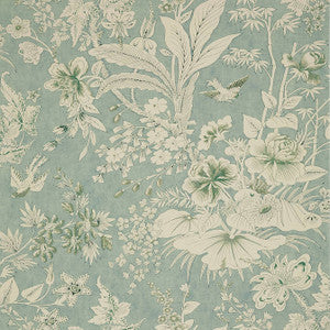 Rosalind Mist T13603 by Thibaut Designer Wallpaper