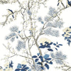 Katsura Blue and White T13619 by Thibaut Designer Wallpaper