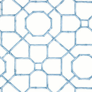 Arbor Light Blue T13672 by Thibaut Designer Wallpaper