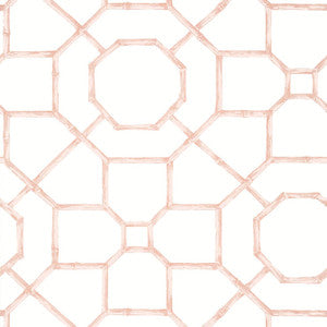 Arbor Blush T13676 by Thibaut Designer Wallpaper
