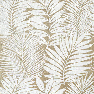 Siesta Key Metallic Gold T13931 by Thibaut Designer Wallpaper