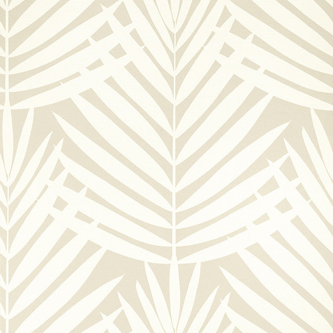 Croatia Beige T13935 by Thibaut Wallpaper Thibaut Wallpaper Croatia Beige T13935Wallpaper Palm Grove Non-Woven Vinyl Wallpaper U.S.A. </p><p>Repeat: V: 25 27 - Fabric Carolina -