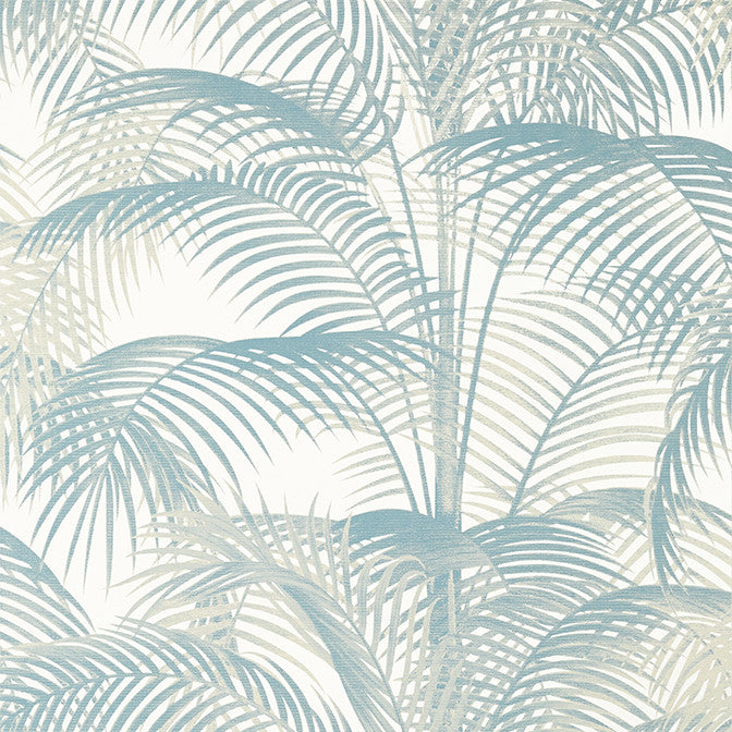Delray Spa Blue T13940 by Thibaut Wallpaper Thibaut Wallpaper Delray Spa Blue T13940Wallpaper Palm Grove Non Woven Wallpaper UNITED KINGDOM </p><p>Repeat: V: 27.5 27 - Fabric Carolina -