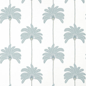 Sunset Boulevard Spa Blue T13943 by Thibaut Designer Wallpaper