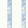 ANDREAS STRIPE Blue T14241 by Thibaut Designer Wallpaper