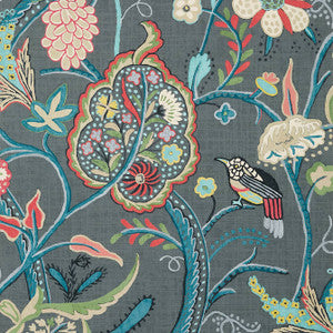 Windsor Grey T14301 by Thibaut Designer Wallpaper