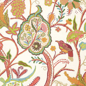 Windsor Cream and Red T14305 by Thibaut Designer Wallpaper