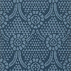 Chamomile Navy T14315 by Thibaut Designer Wallpaper