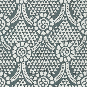 Chamomile Grey T14317 by Thibaut Designer Wallpaper