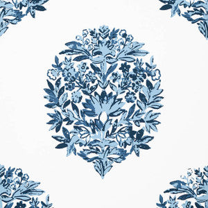 Ridgefield Blue T14322 by Thibaut Designer Wallpaper