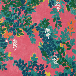 Central Park Pink T14332 by Thibaut Designer Wallpaper
