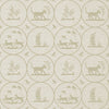Dooley Beige T14350 by Thibaut Designer Wallpaper