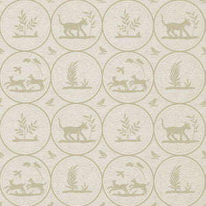 Dooley Beige T14350 by Thibaut Designer Wallpaper