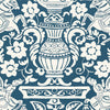 Galway Navy T14362 by Thibaut Designer Wallpaper