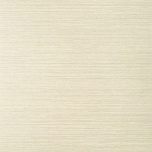 Luta Sisal Beige and Metallic Silver T14525 by Thibaut Designer Wallpaper