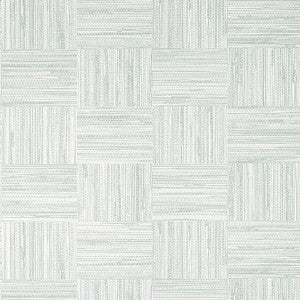 Bayshore Basket Grey T14589 by Thibaut Designer Wallpaper
