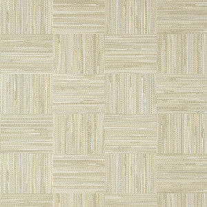 Bayshore Basket Taupe T14590 by Thibaut Designer Wallpaper