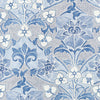 WOODFORD Blue T14602 by Thibaut Designer Wallpaper